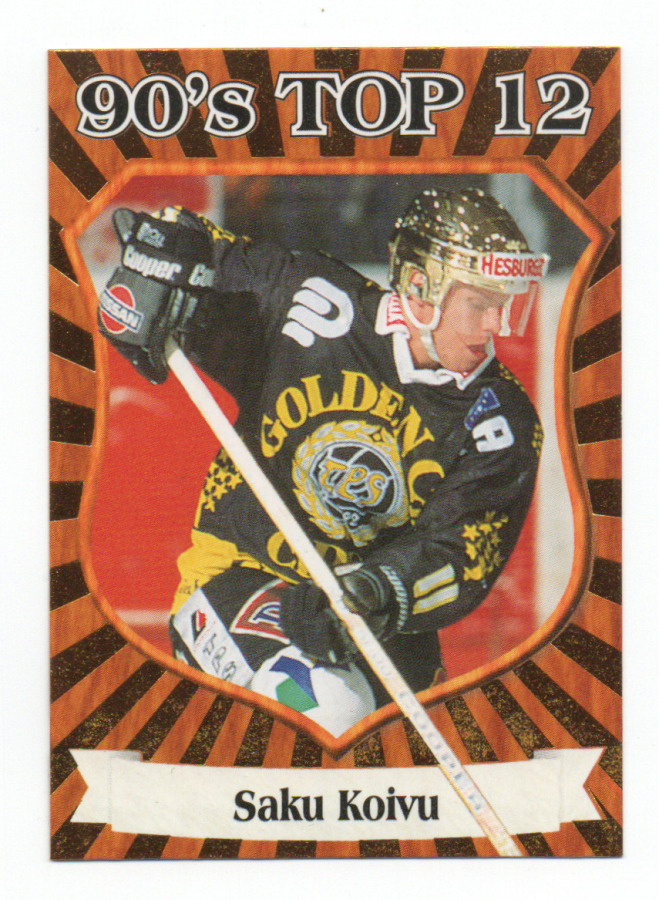 Jääkiekko 90'S TOP 12  n:o 11 of 12 SAKU KOIVU.