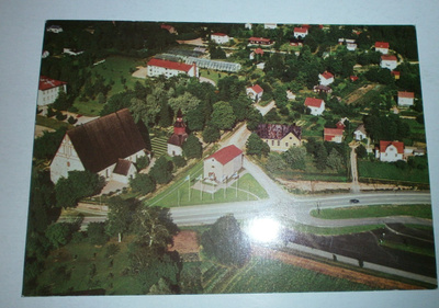 Perniö, keskustaa, ilmakuvapk, p. 1981