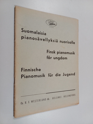 Suomalaisia pianosävellyksiä nuorisolle = Finsk pianomusi...