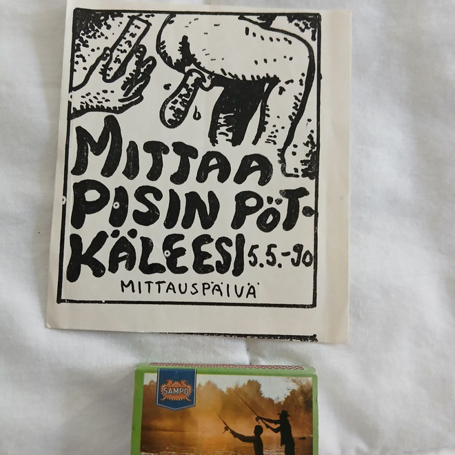 Mittaa pisin pötkäleesi