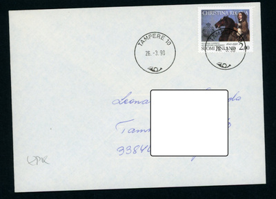FDC 1990 Helsingin yliopisto 2 mk Tampere-leima