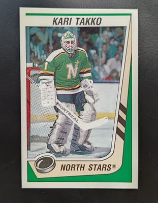 1989-90 Panini Hockey #102 Kari Takko