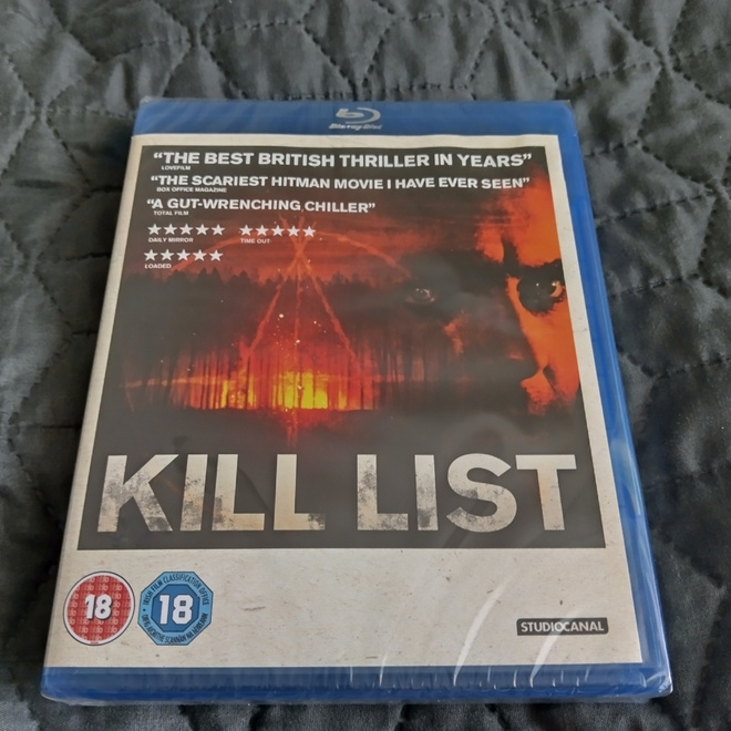Kill List Blu-ray **muoveissa**