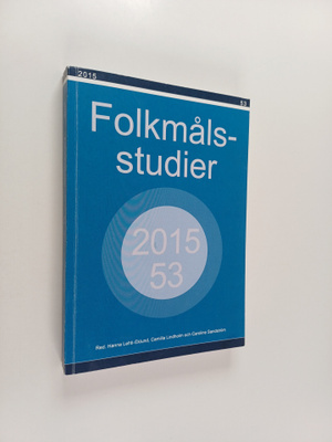 Folkmålsstudier 53/2015