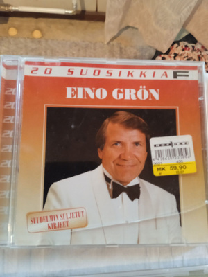 CD- LEVY : 20 SUOSIKKIA : EINO GRÖN : SUUDELMIN SULJETUT KIR