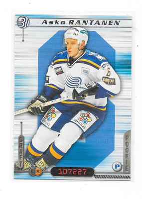 2000-01 Cardset #246 Asko Rantanen  Espoo Blues