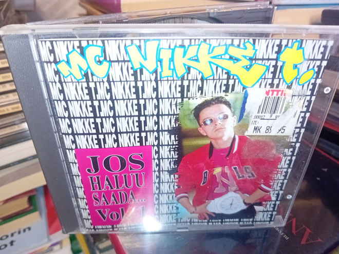 CD MC NIKKE T : Jos haluu saada vol 1 ( SIS POSTIKULU )