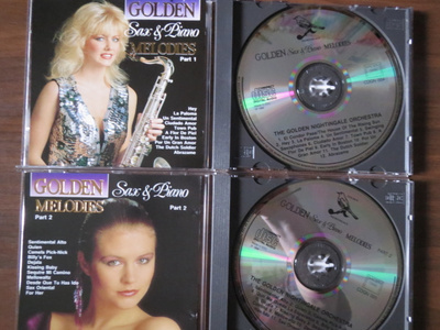 Golden Nightingale Orchestra: Sax & Piano Melodies 1 & 2 2CD