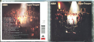 ABBA . CD-LEVY . SUPER TROUPER