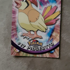 Pidgeotto #17 Pokemon 1999 Topps TV blue logo card - pikkukuva 2