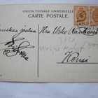 VANHA Postikortti Savonlinna Venäjä merkit 1909 - pikkukuva 2