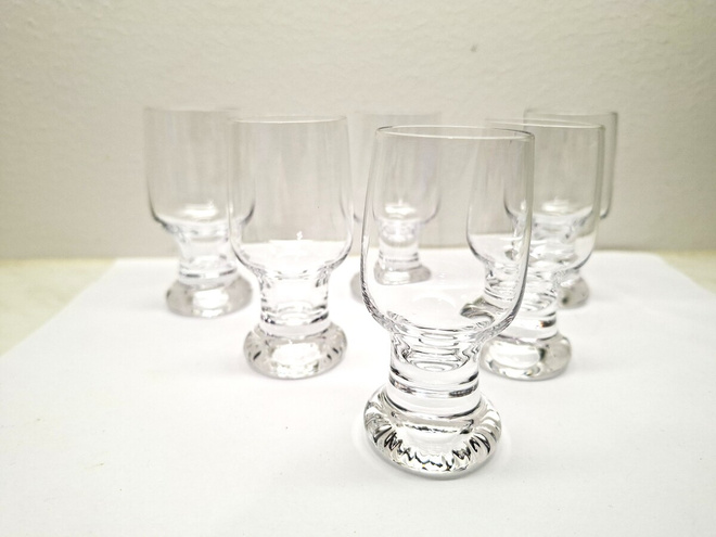 Tapio Wirkkala Joiku lasit 5 cl, 6 kpl, Iittala