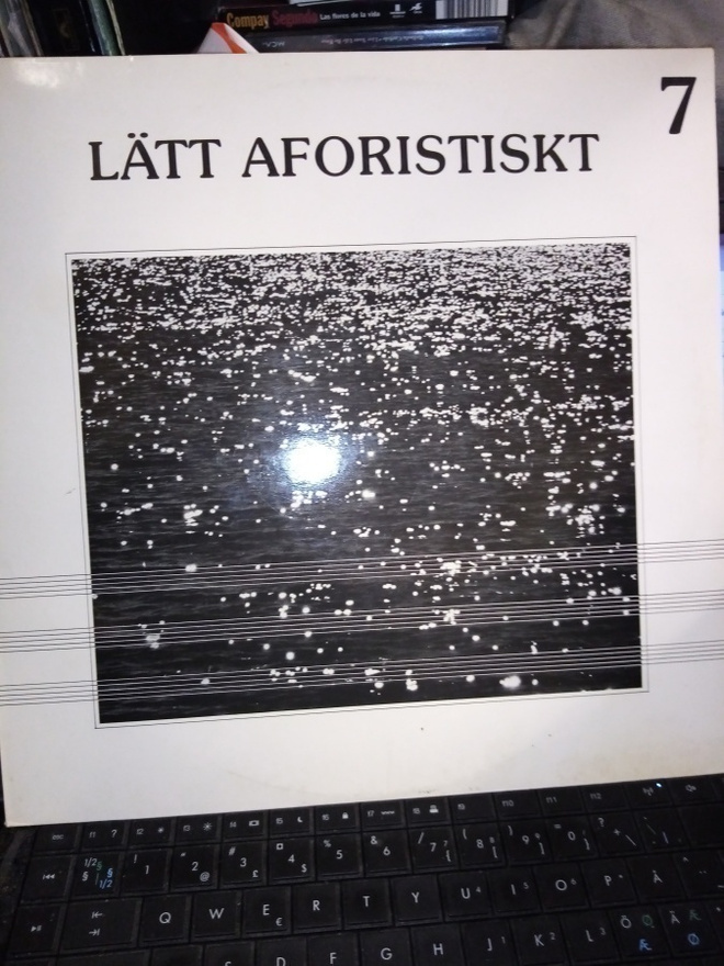 LP K-G Backholm :  Lätt aforistisk 7 ( SIS POSTIKULU )