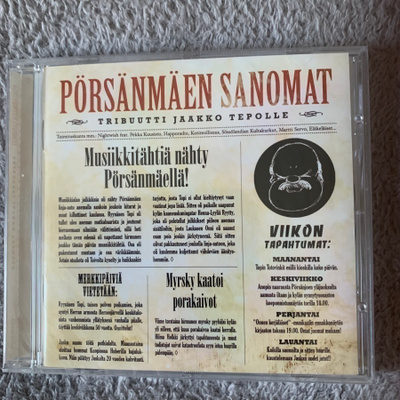 PÖRSÄNMÄEN SANOMAT: Tribuutti Jaakko Tepolle * UUSI!