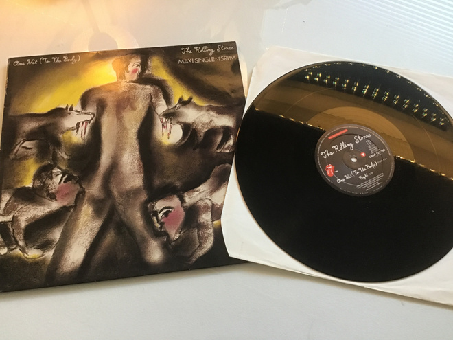 The Rolling Stones . One hit (to the body) 12” lp single