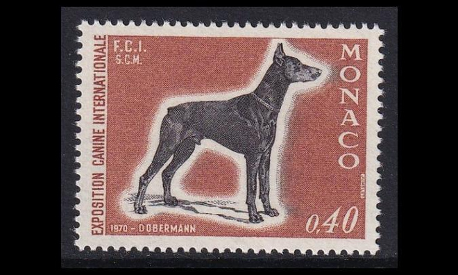 Monaco 965 ** Kansainvälinen koiranäyttely (1970)