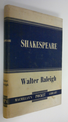 Walter Raleigh : Shakespeare