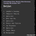 THE CLASH - Schwabinger Brau Munich 4.10.1977 DVDr ..uk punk - pikkukuva 3