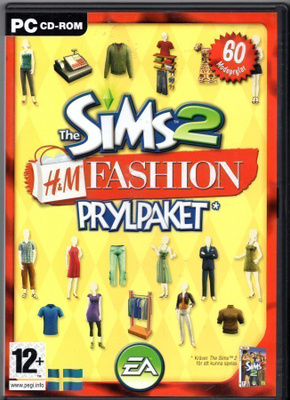 THE SIMS 2 -H&M FASHION PRYLPAKET (lisäosa, ruotsinkielinen)