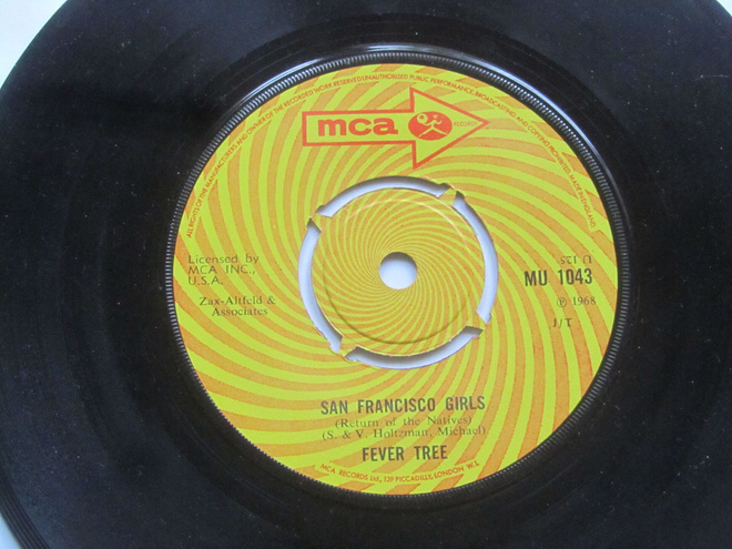 Fever Tree: San Francisco Girls  7" single  1968