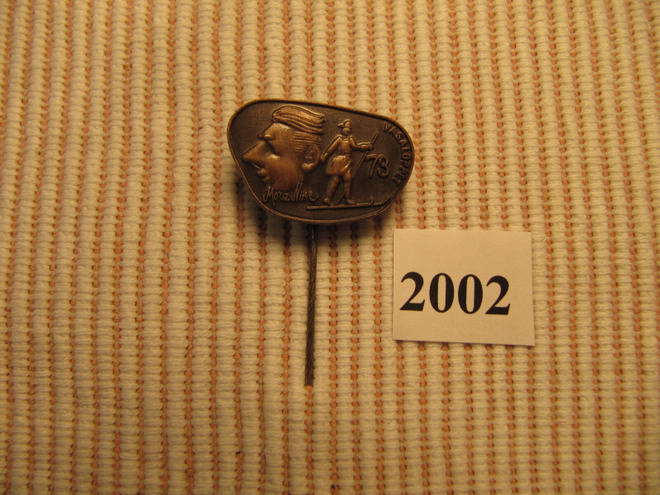 Vasaloppet rintamerkki 78:s hiihto 2002