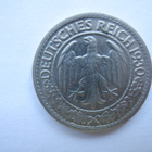 Saksa Weimar 50 Reichspfennig 1930 D - pikkukuva 1