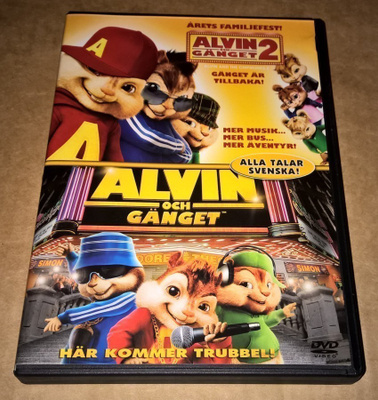 ALVIN OCH GÄNGET 2 ALVIN OCH GÄNGET 2 X DVD