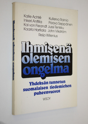Ihmisenä olemisen ongelma : studia generalia -esitelmäsar...