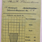Ampumarata tuloskirjanen v. 1919 Saksa Militär armeija - pikkukuva 1