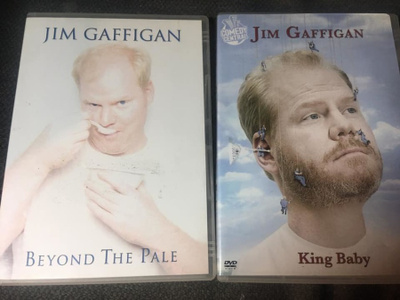 2 x Jim Gaffigan dvd