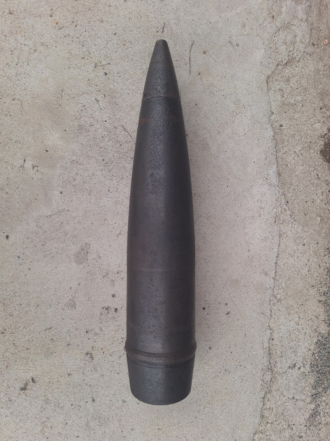 Saksalainen 10,5cm erikoiskranaatti