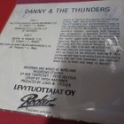 DANNY AND THE THUNDERS - S/T M-/M- 7'' SINGLE - pikkukuva 2