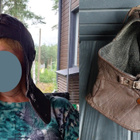 Vanha nahkainen moottoripyöräilijän ajolakki hattu kypärä - pikkukuva 4