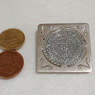 Vintage Hopea Aztec Calendar riipus solki rintanula - pikkukuva 3