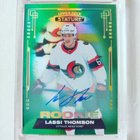 Lassi Thomson - 21-22 UD Stature Green Rookie Auto /50 - pikkukuva 1