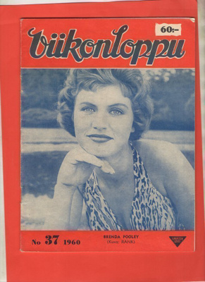 Viikonloppu n:o 37 1960     Uhkana nuorille tytöille.