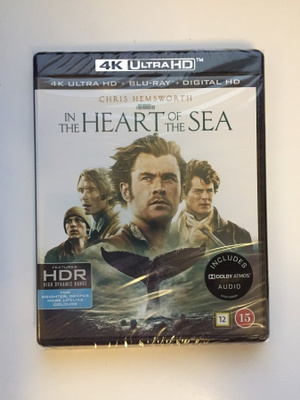 In the Heart of the Sea (2015) (4K UHD + Blu-ray) UUSI