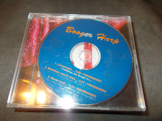 PROMO CDS BOOGER HARP ** LINNANNEITO **