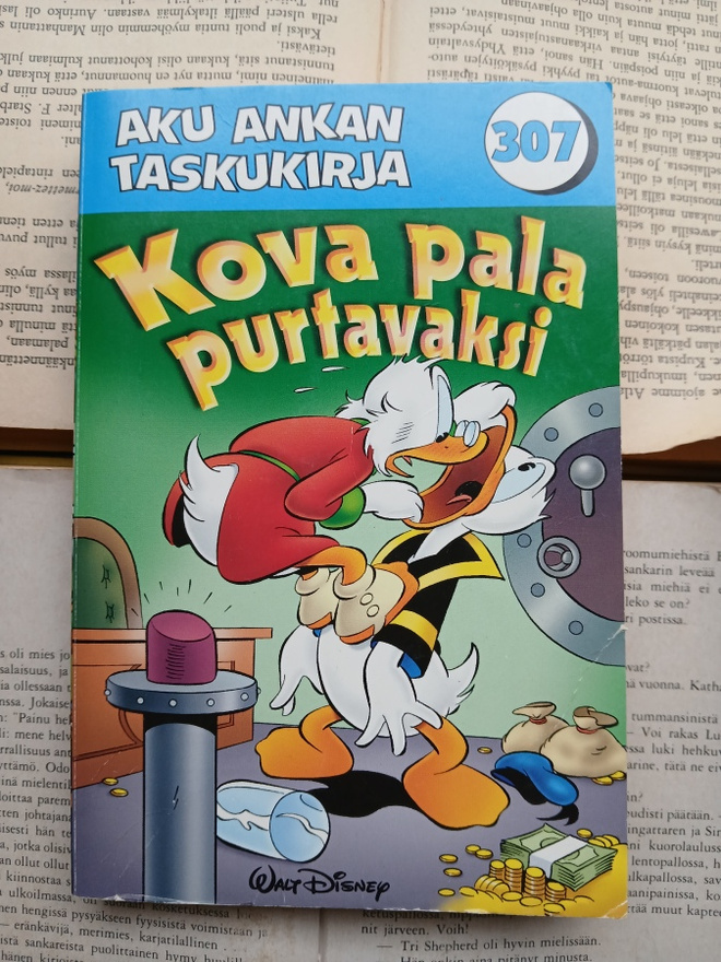 Aku Ankan taskukirja 307: Kova pala purtavaksi
