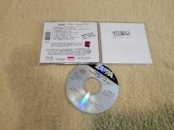 THE MOTHERS - Fillmore East - June 1971 CD