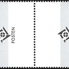 Ål 2001 Eurooppa-merkki 3,20 mk välilöpari logo ** LaPe 191 - pikkukuva 2