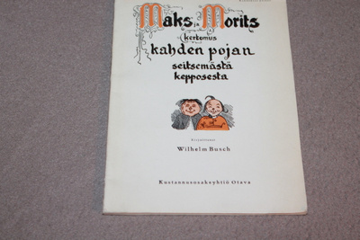 Maks ja Morits kertomus kahden pojan seitsemästä kepposesta