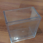 Palaset Läpinäkyvä muovinen säilytysrasia 12,5x12,5x7,5 cm - pikkukuva 2