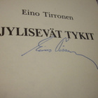 Eino Tirronen : Jylisevät tykit ( 1 p. 1980 ) Signed ! - pikkukuva 2