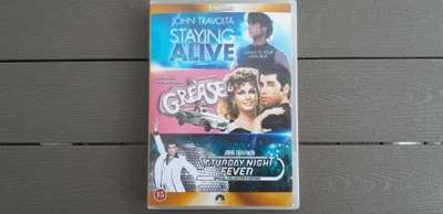 DVD: Saturday Night Fever + Grease + Staying Alive (1977-83)