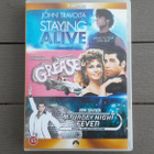 DVD: Saturday Night Fever + Grease + Staying Alive (1977-83) - pikkukuva 1