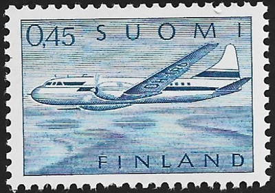 1963 Yleismerkki Convair 0,45 paperi xTe ** LaPe 564 x