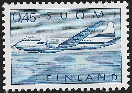 1963 Yleismerkki Convair 0,45 paperi xTe ** LaPe 564 x