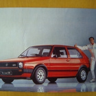 Volkswagen Golf GTI II postikortti 80-luvulta - pikkukuva 1