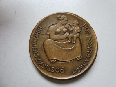 Postisäästöpankki mitali 1961